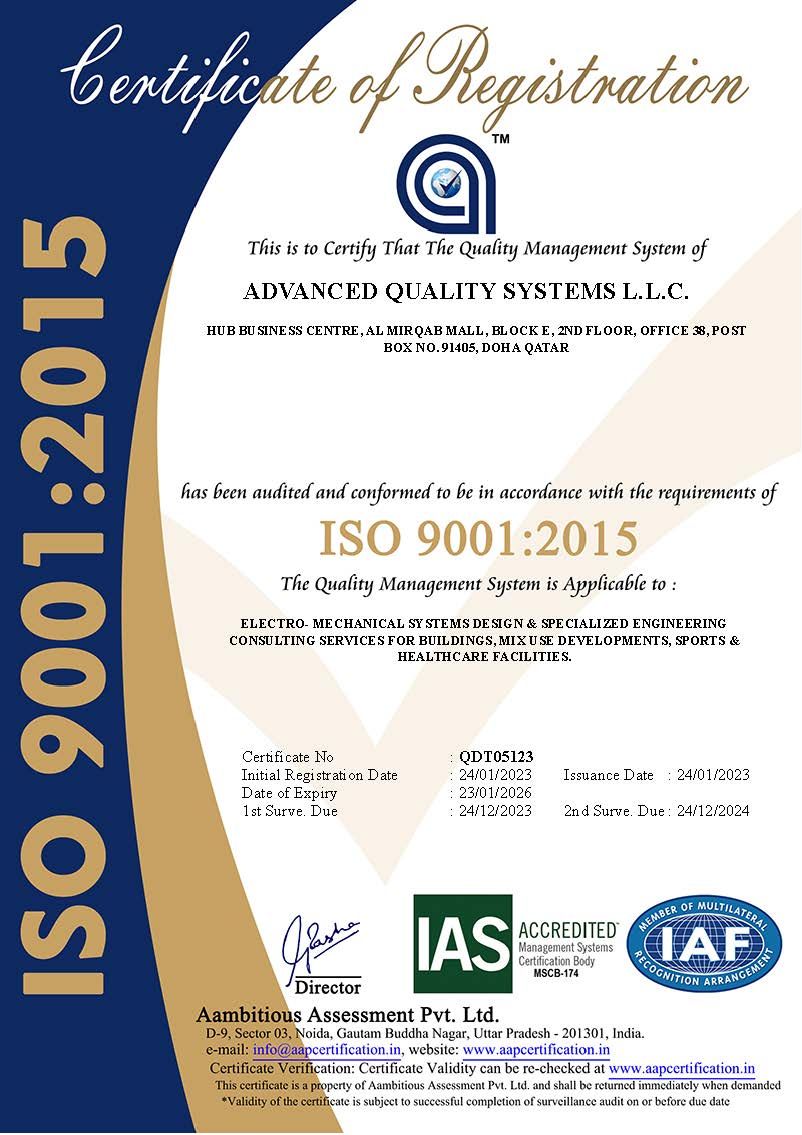 Certificate ISO